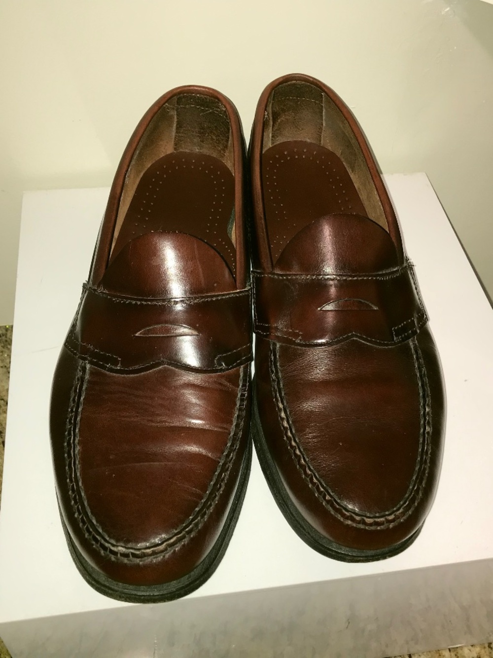 Classic leather Penny loafers by Dexter